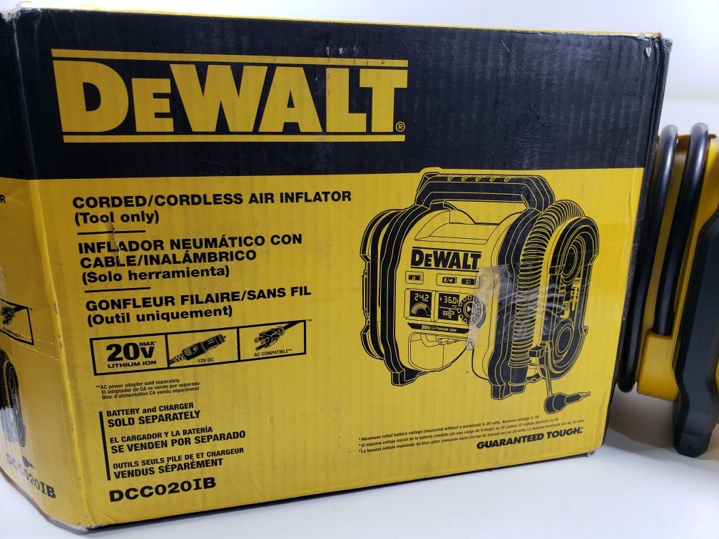 DeWALT DCC020IB 20V Компресор насос повітряний акумуляторний