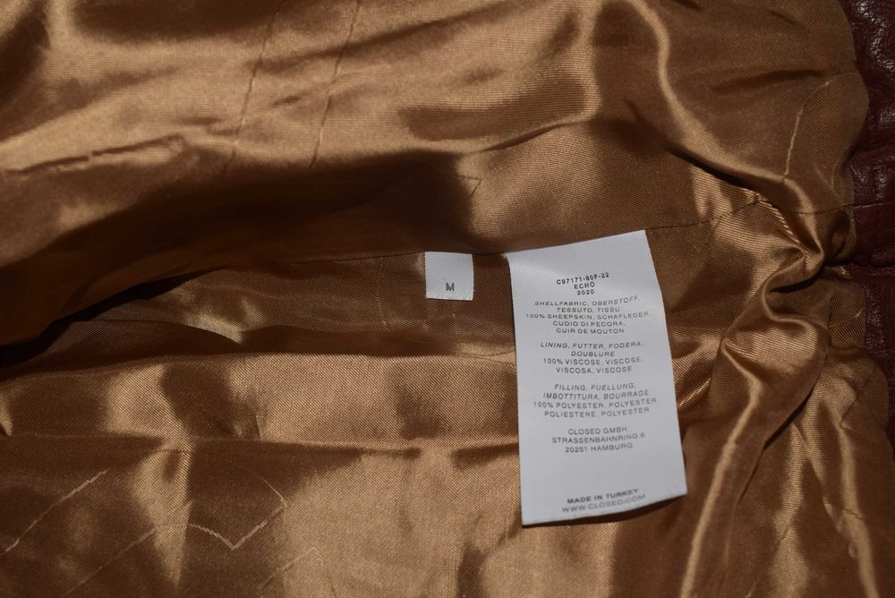 Closed Leather Bomber Jacket (Жіноча Шкіряна Преміальна Куртка Бомбер