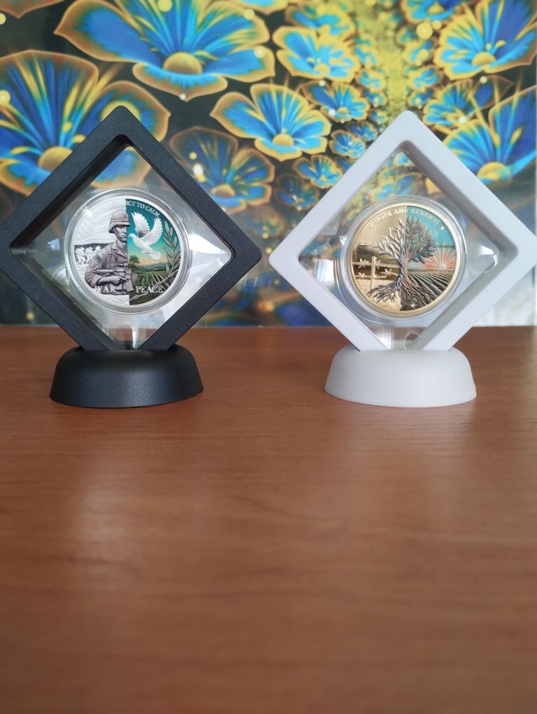Сувенірна монета Війна і мир. Руїни та регенерація