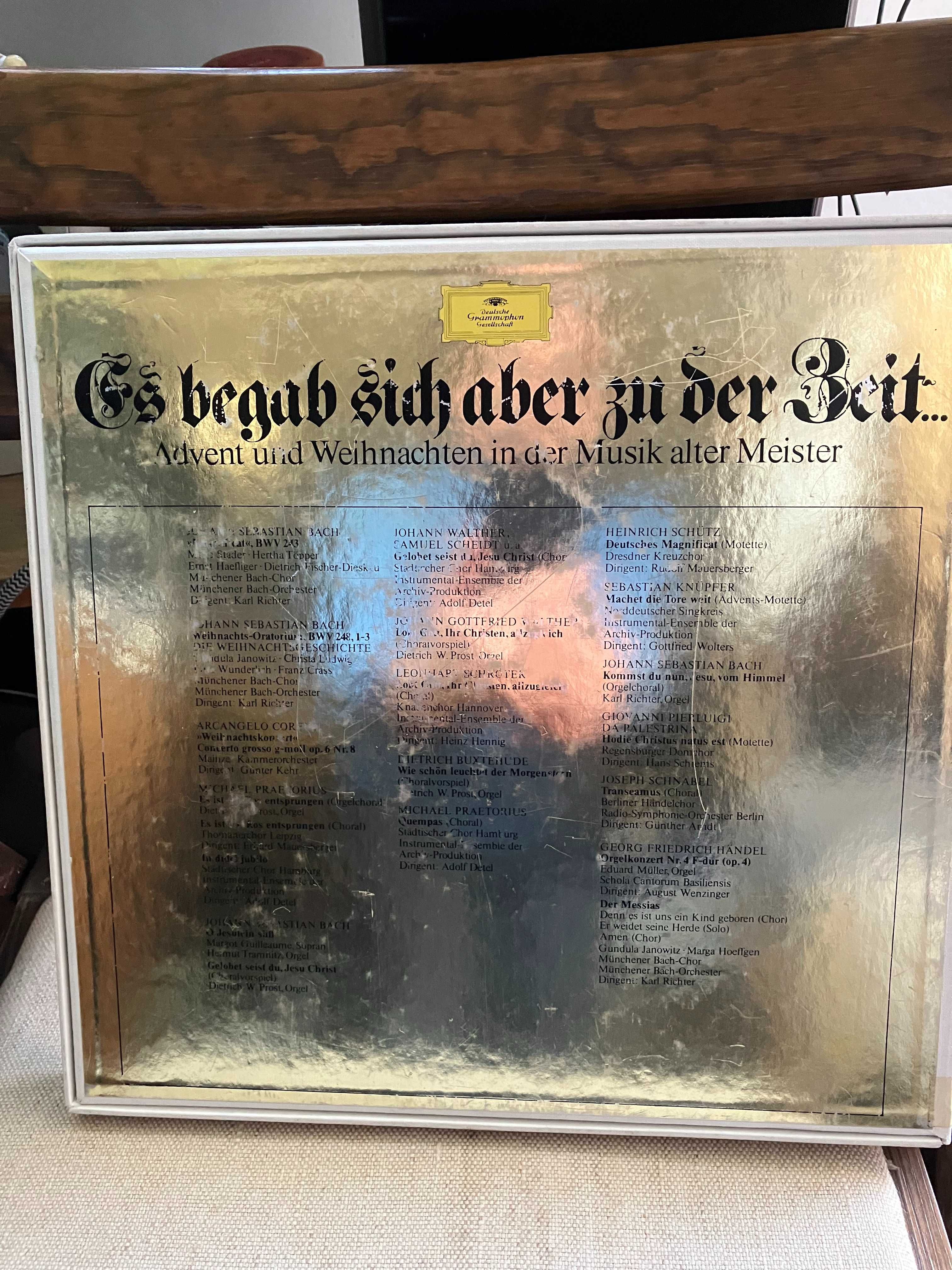 Winyl   4 lp " Advent und Weihnachten in der Musik alter Meister" mint