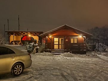 Domek, sauna, jacuzzi, ferie Mazury