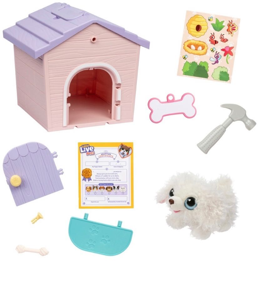 Розпродаж! Собачка Little Live Pets Будинок з  цуценям собачка песик
