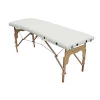Stół składany do masażu drewno Mobiclinic biały
