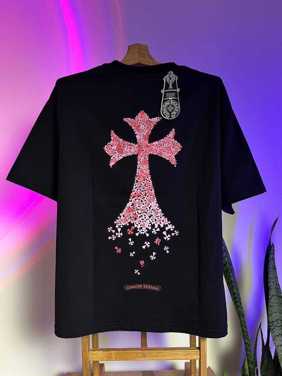 Оверсайз Футболка Chrome Hearts з бірками