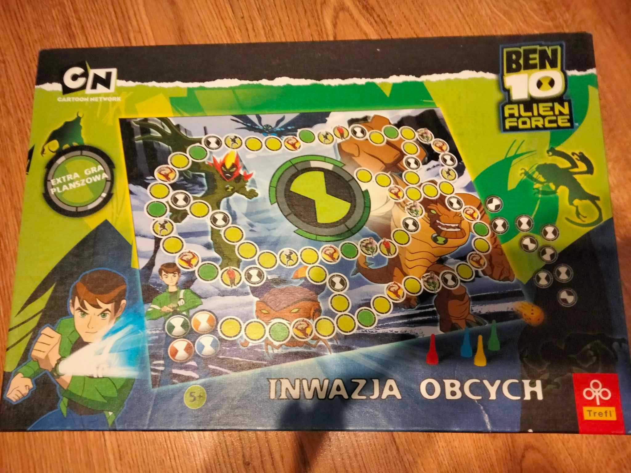 Gra planszowa "Ben 10: Inwazja obcych"