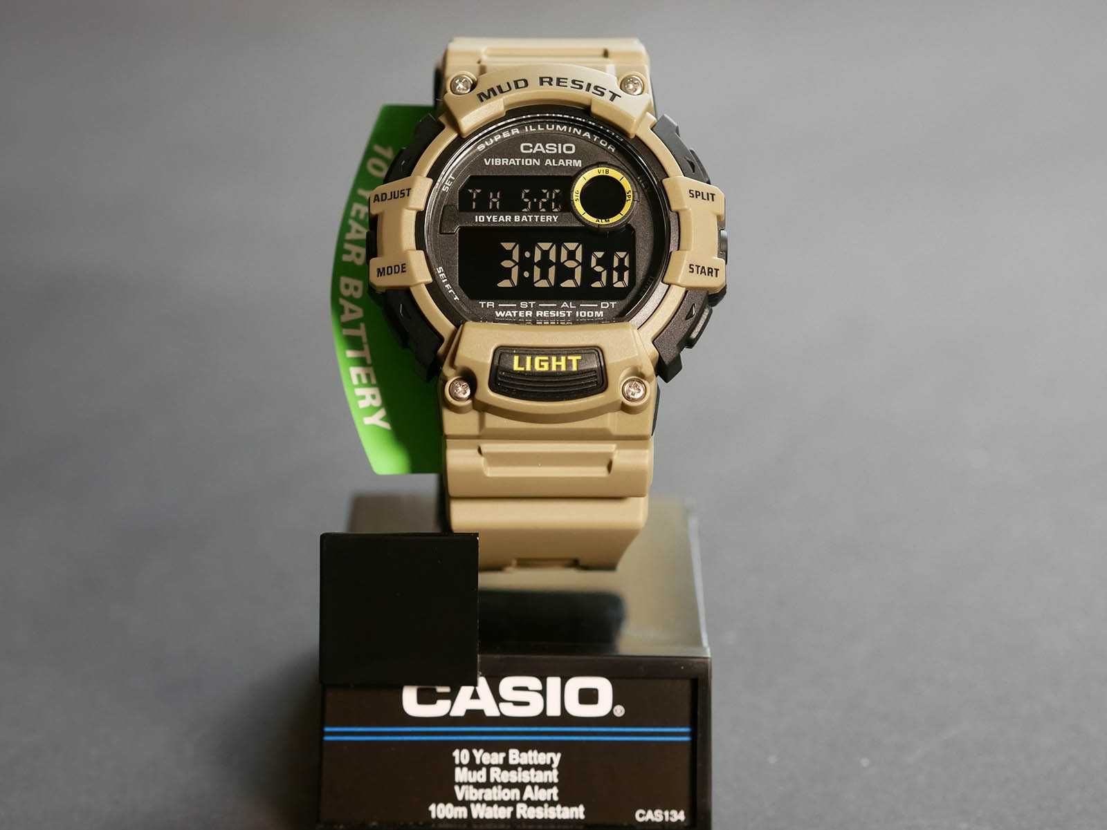 Тактические Casio TRT-110H-5BVCF Грязезащищенные. Вибро сигнал.