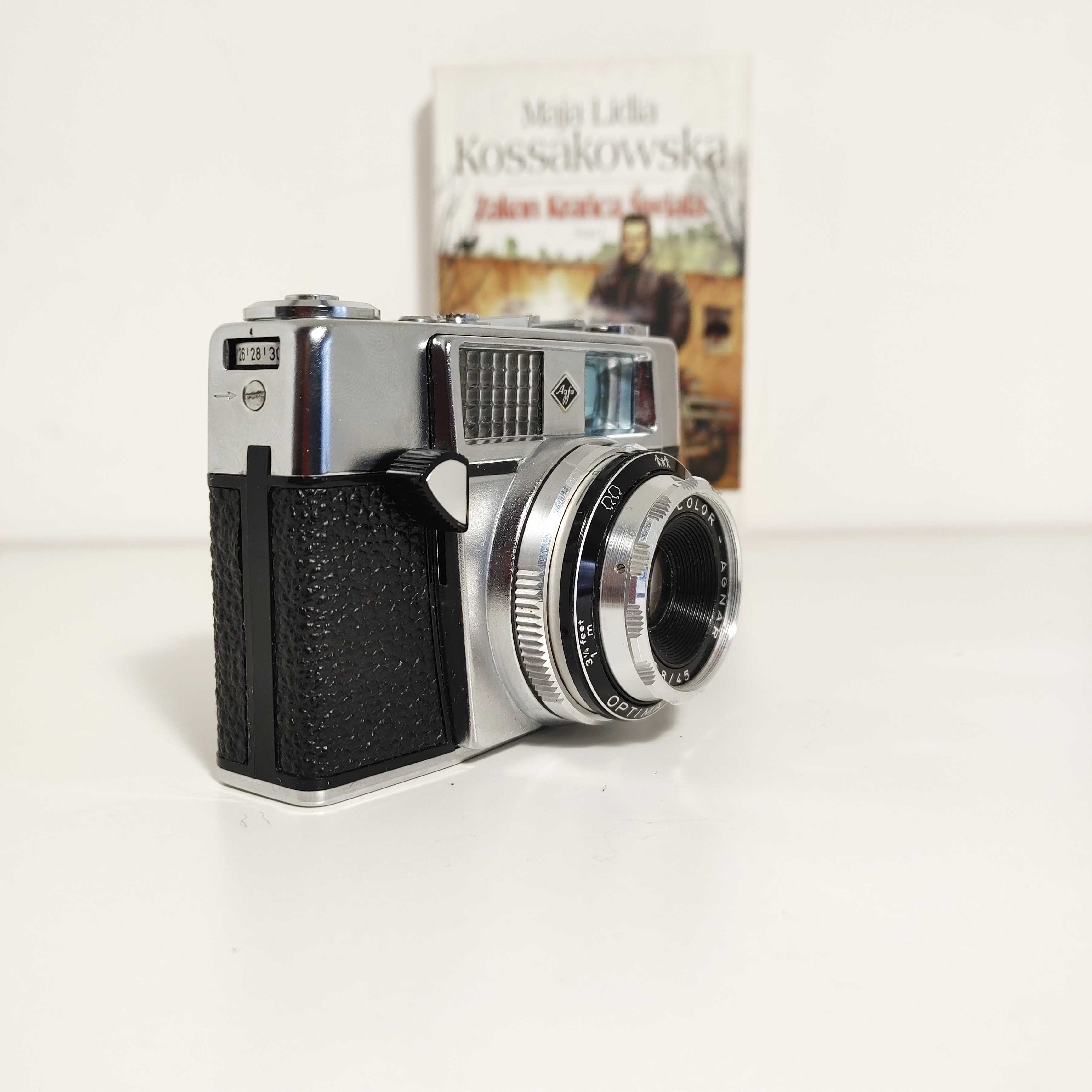 Ciekawy fotograficzny aparat analogowy AGFA Optima Ia - Agfamatic