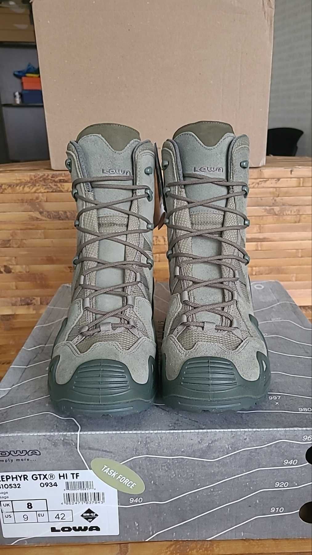 Берци LOWA ZEPHYR GTX HI TF, берці лова зефір високі зсу 40, 41.5