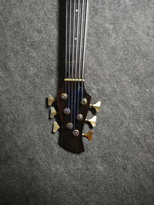 Baixo Fretless Lined Yamaha TRB 6P 1ª ger.