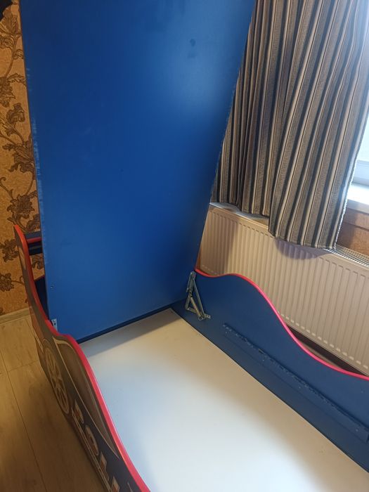 Дитяче ліжко машинка для хлопчика