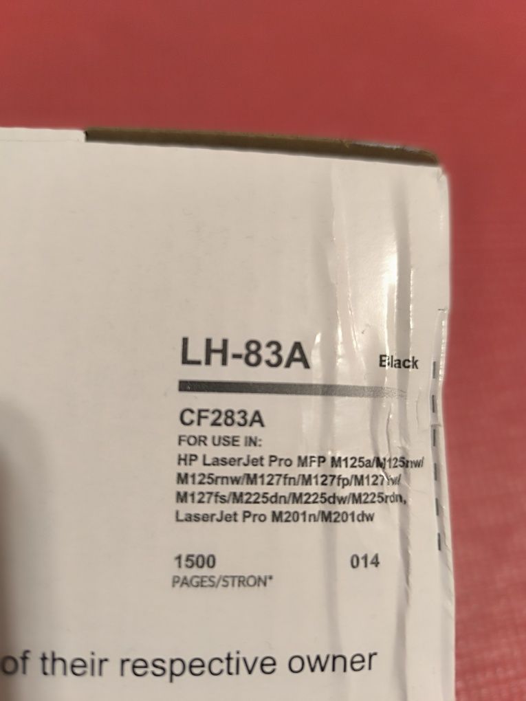 Toner do HP Laser Jet Pro M125a M125nw M127fw M127fn MFP M225 M225dw M