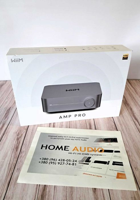 Підсилювач WiiM Vibelink AMP  Новий (Ultra/Ultra AMP/Pro Plus)