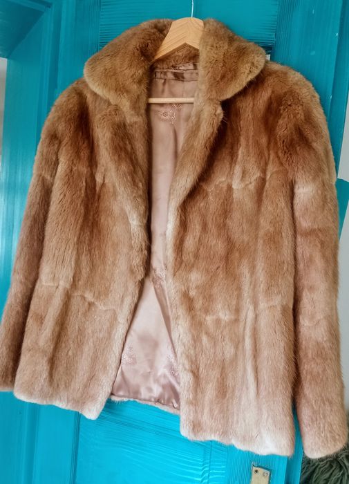 Futro naturalne jak norka