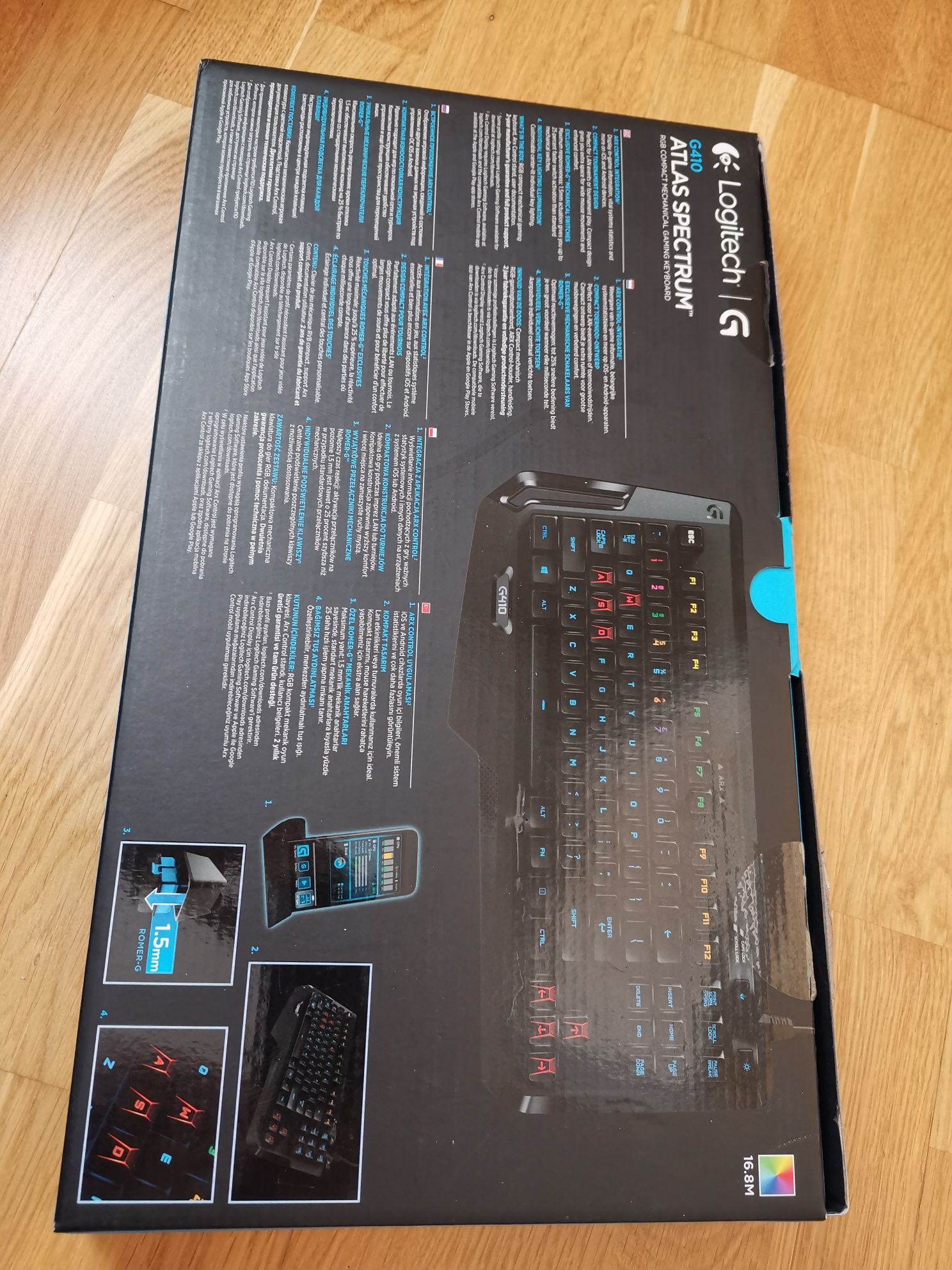 Klawiatura mechaniczna Logitech G410