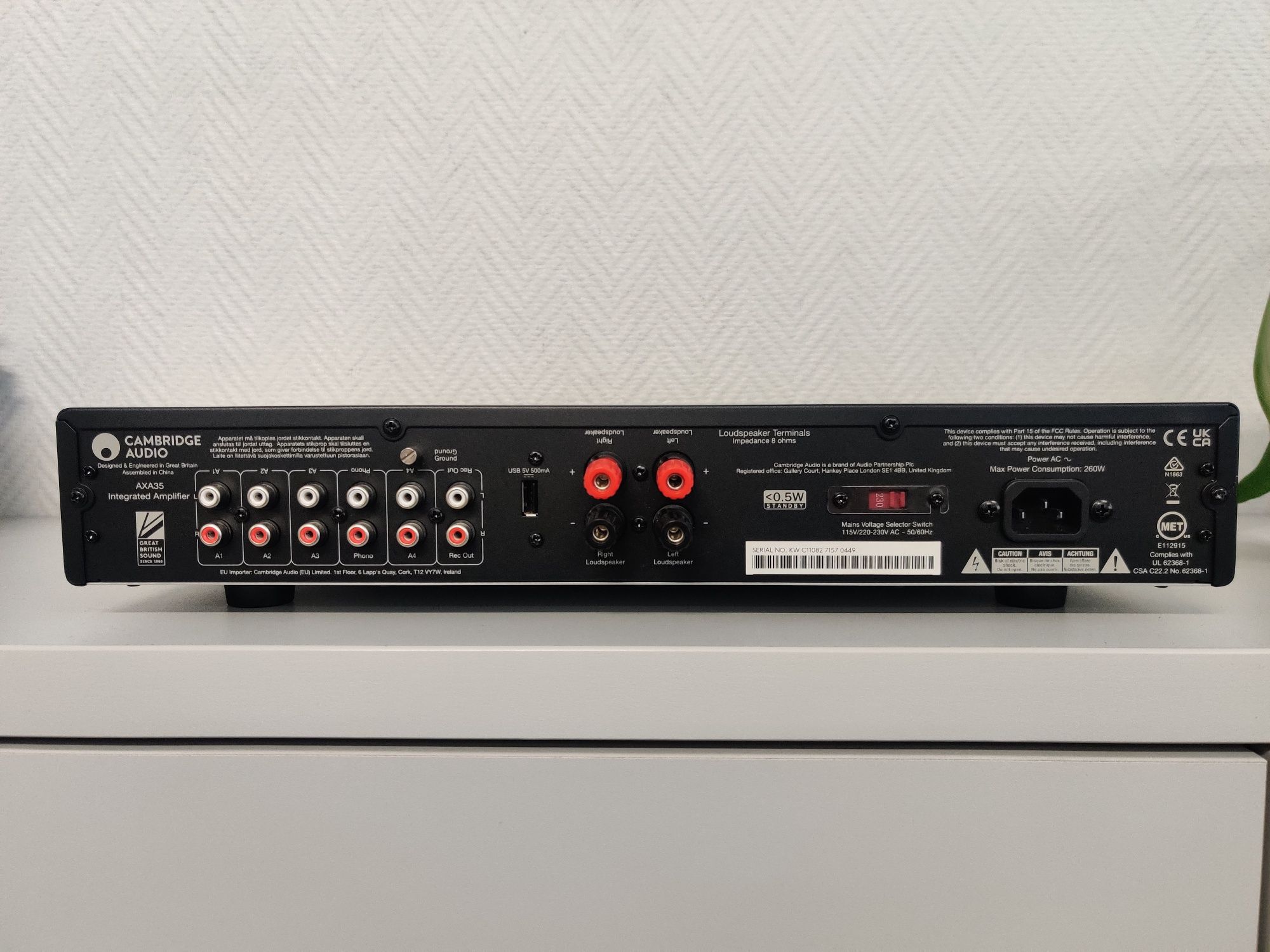 Cambridge Audio AXA35 Wzmacniacz