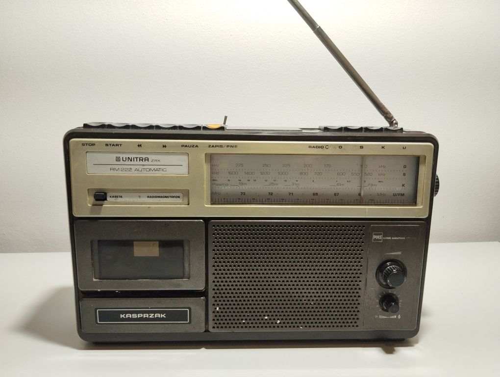 Kasprzak rm222 unitra radiomagnetofon