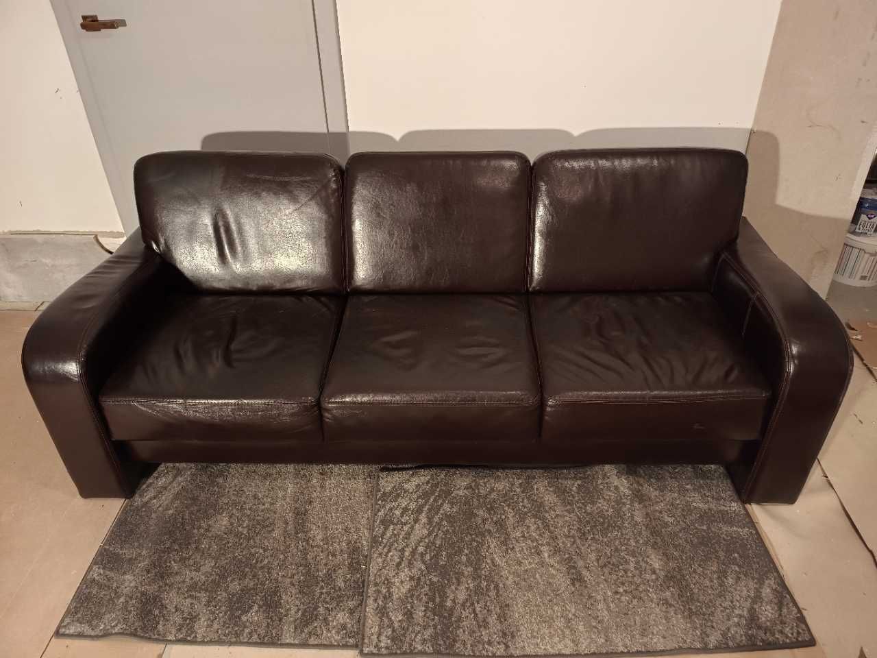 Kler-skóra sofa + 6 el. stan idealny, opcja kupna poj.elem.,Nowa cena!