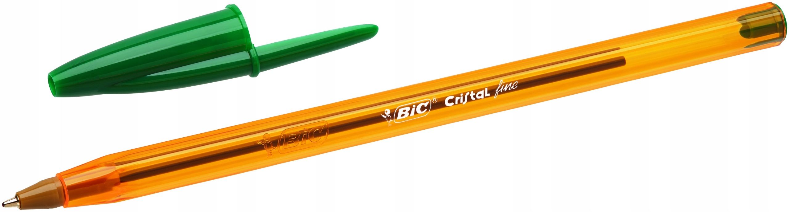 outlet długopis bic cristal fine zielony 1 sztuka