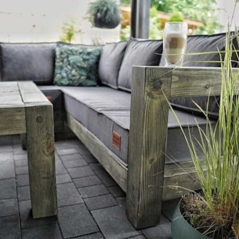 Poduszka na fotel RATTAN meble ogrodowe 55/60cm + oparcie poduszka