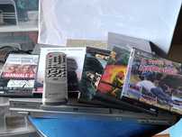 Leitor de DVD Bluesky com oferta de filmes