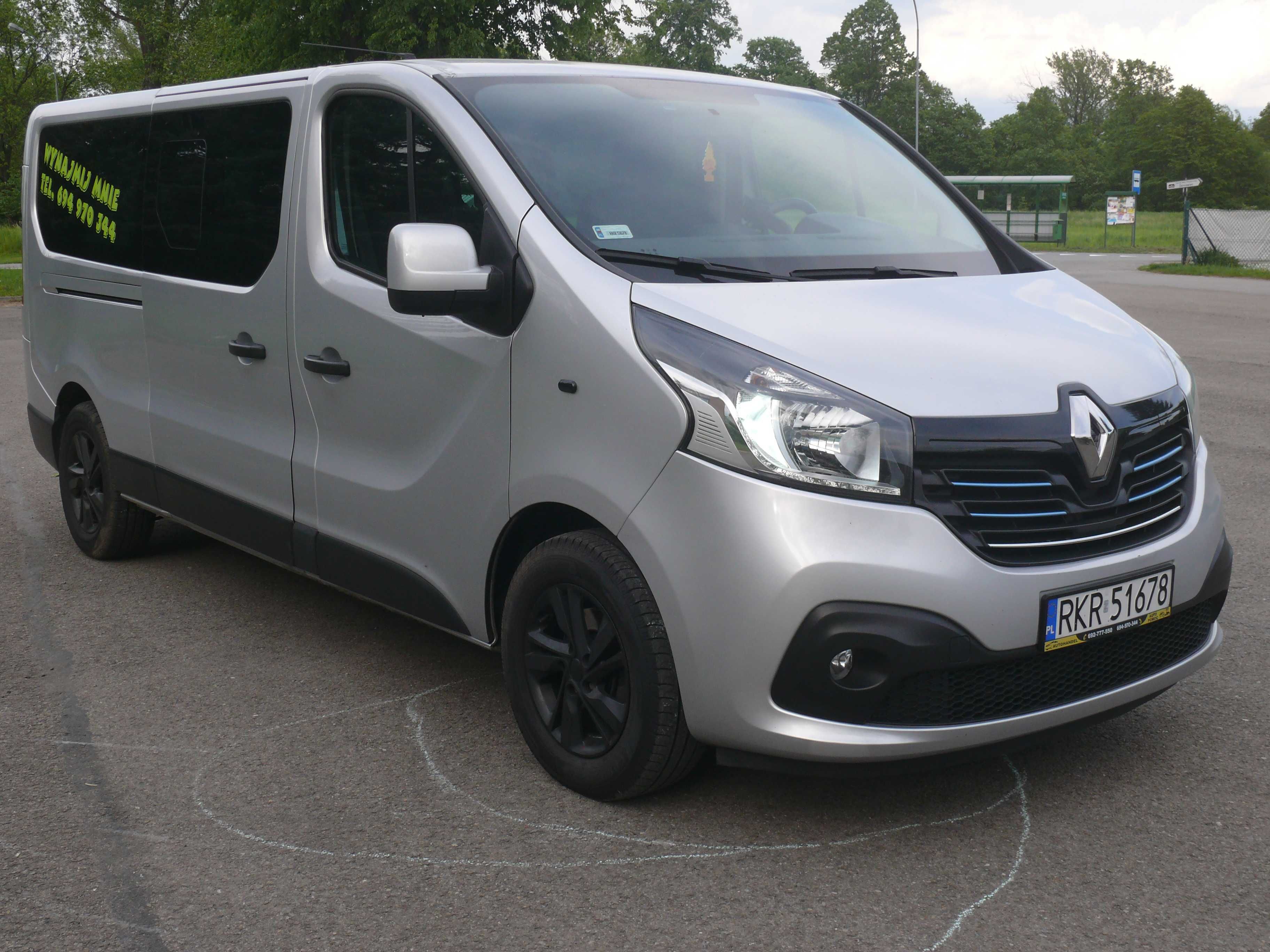 Wynajem BUS Renault Trafic 9osobowy