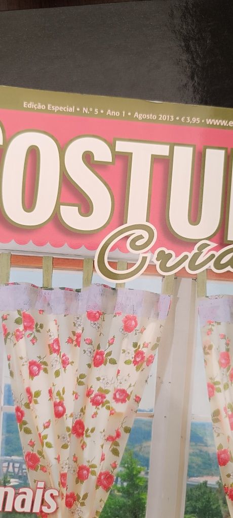 Pacote 5 revistas Arte Ideias Costura Criativa. Novas