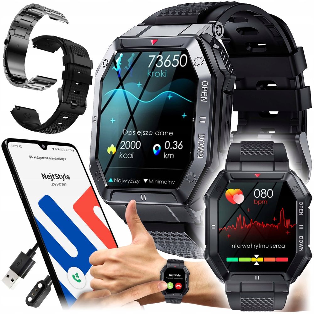 Zegarek smartwatch K55