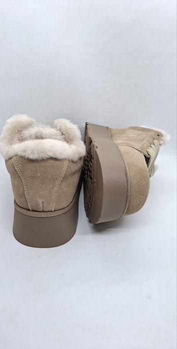 Жіночі зимові уггі р36-40 ботинки замшеві кросівки теплі Hengji теплі