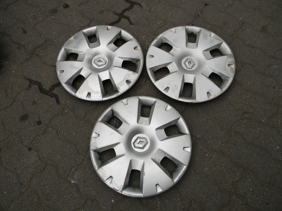 kołpak kołpaki 3szt 15&quot; RENAULT SCENIC MEGANE CLIO MODUS