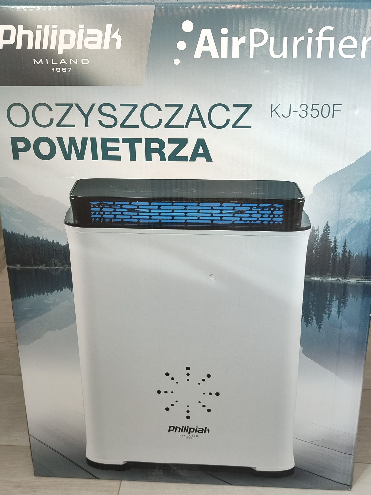 Oczyszczalnia powietrza z nawilzaczem