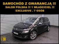 Citroën C4 Grand Picasso EXCLUSIVE + 7 osób + Salon POLSKA + 1 Właściciel + Navigacja !!!