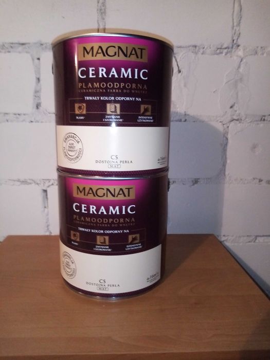 Farba Magnat Ceramic C5 dostojna perła 1x 2,5 litra