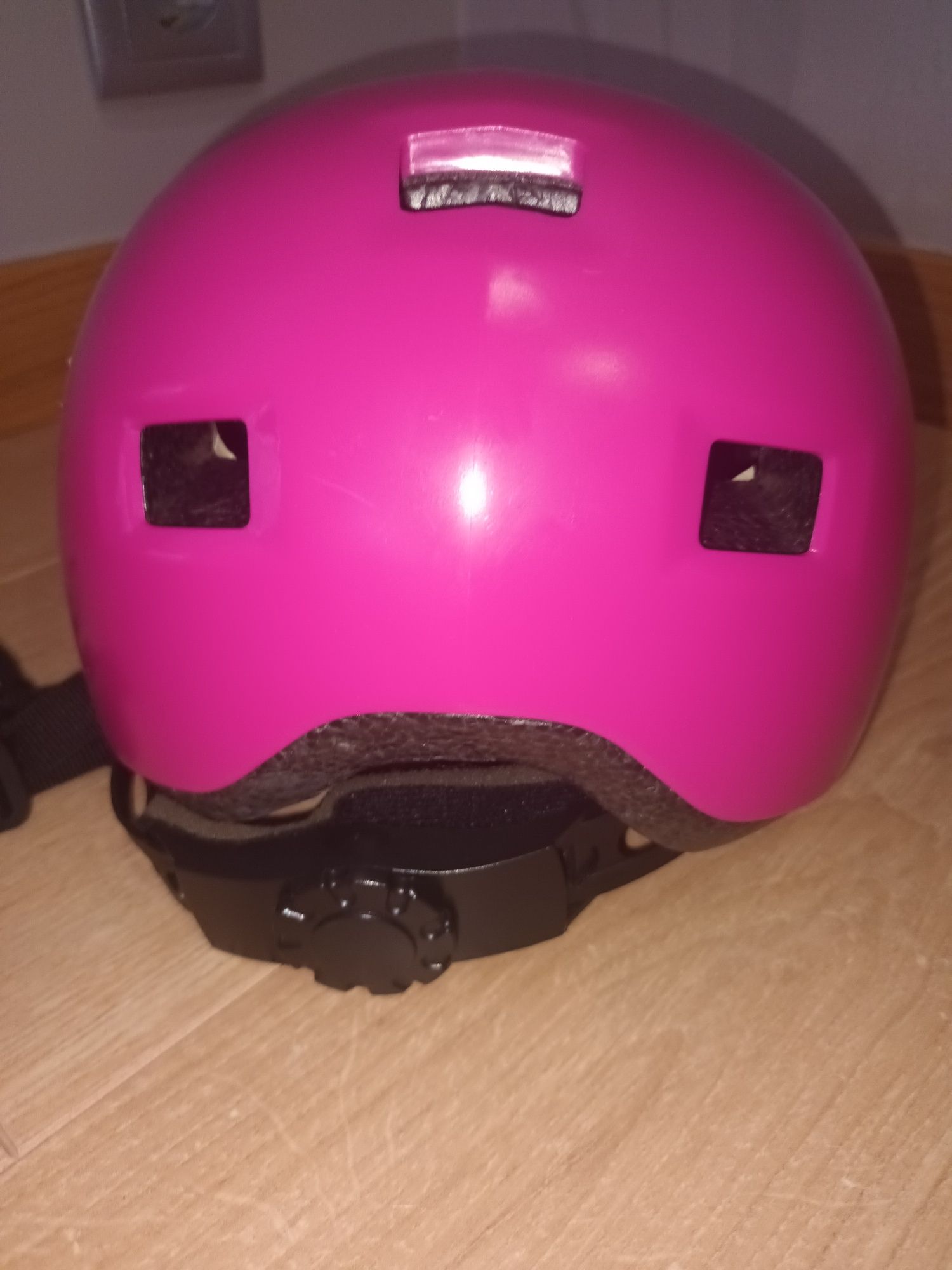 Capacete bicicleta rosa