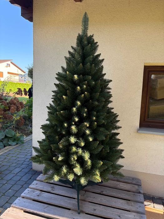 Choinka 180 cm sztuczna sosna z jodła zielona na stojaku 200 2m 250