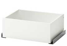 Szuflada ikea pax komplement biała 50x35 cm