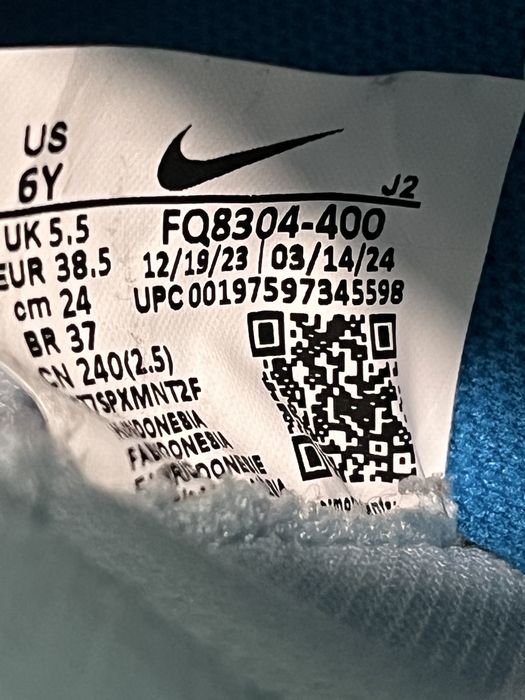 Nike Air Zoom оригінал бутси дитячі розмір 38-38.5 нові