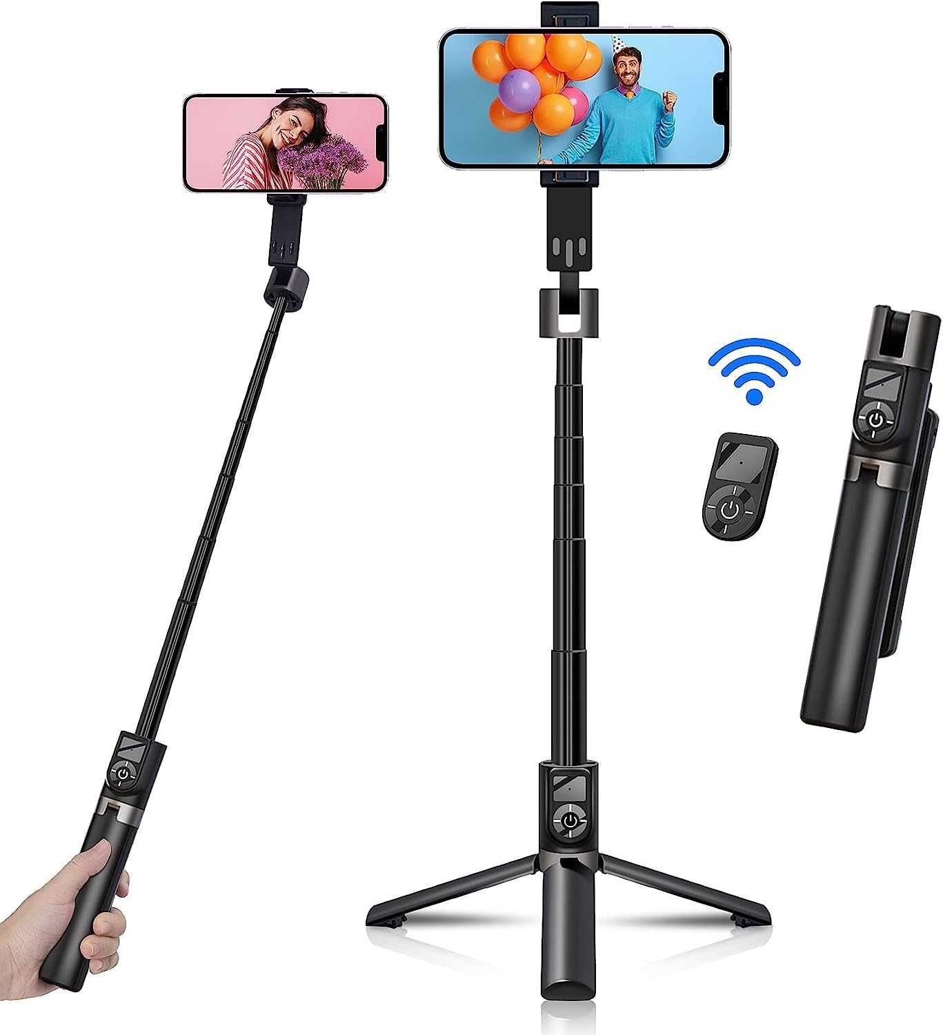 Kijek Do SELFIE z Pilotem Bloetooth Statyw TRIPOD