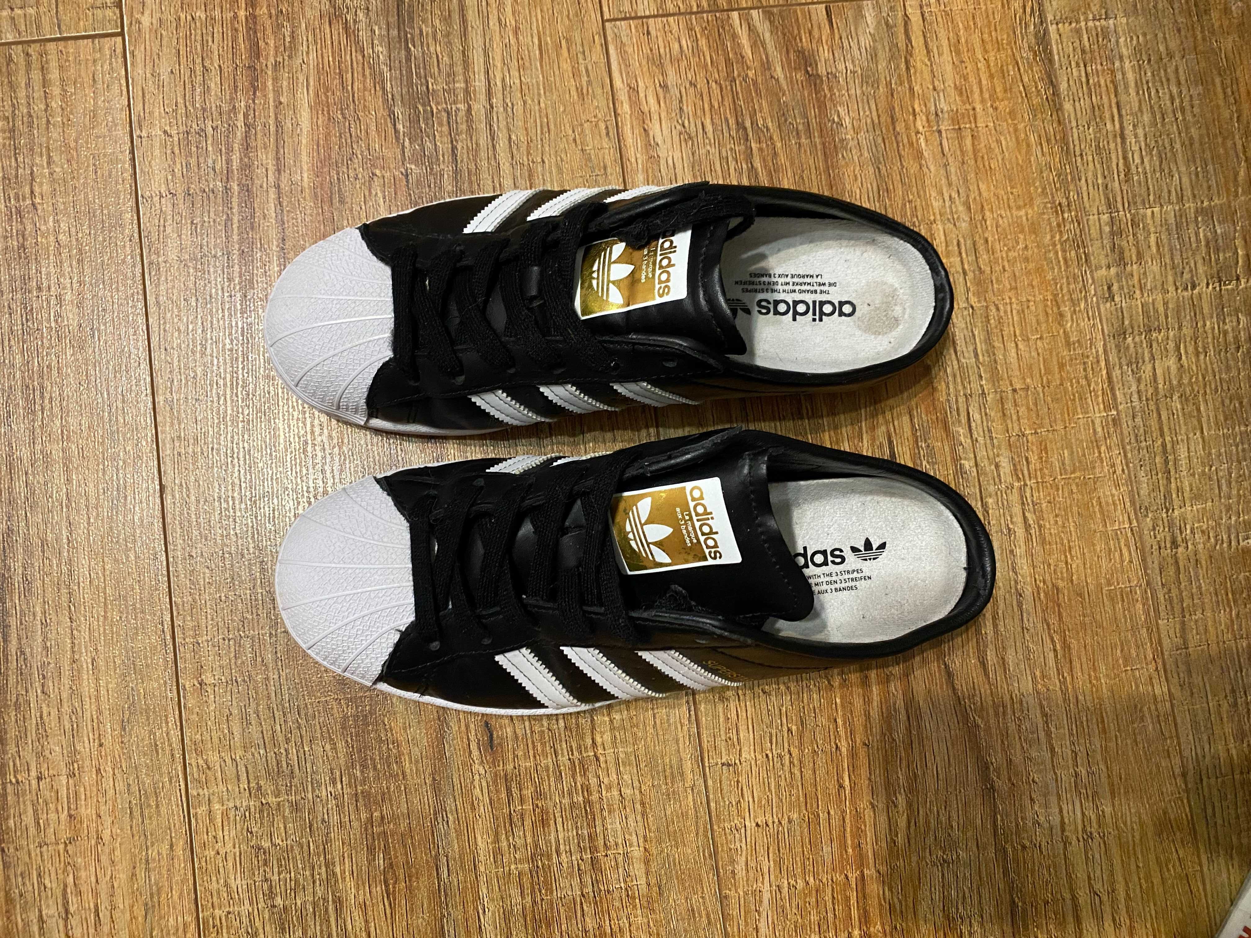 Adidas Superstar кроссовки шлепки кросівки кеды Адидас р.37-38