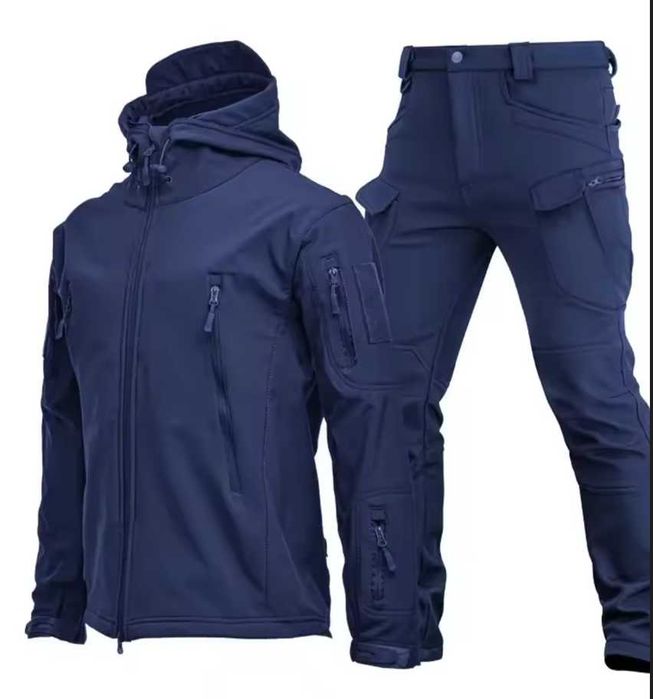 Тактичний костюм Softshell чоловічий для рибалки і полювання Мультикам