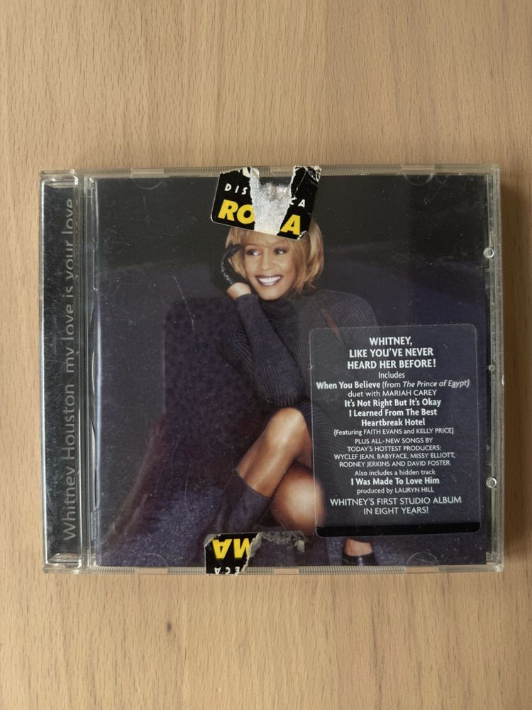 Cd Whitney Houston “My Love is Your Love