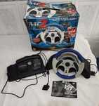 Ps2 volante com os pedais para a Playstation 2 com a caixa original