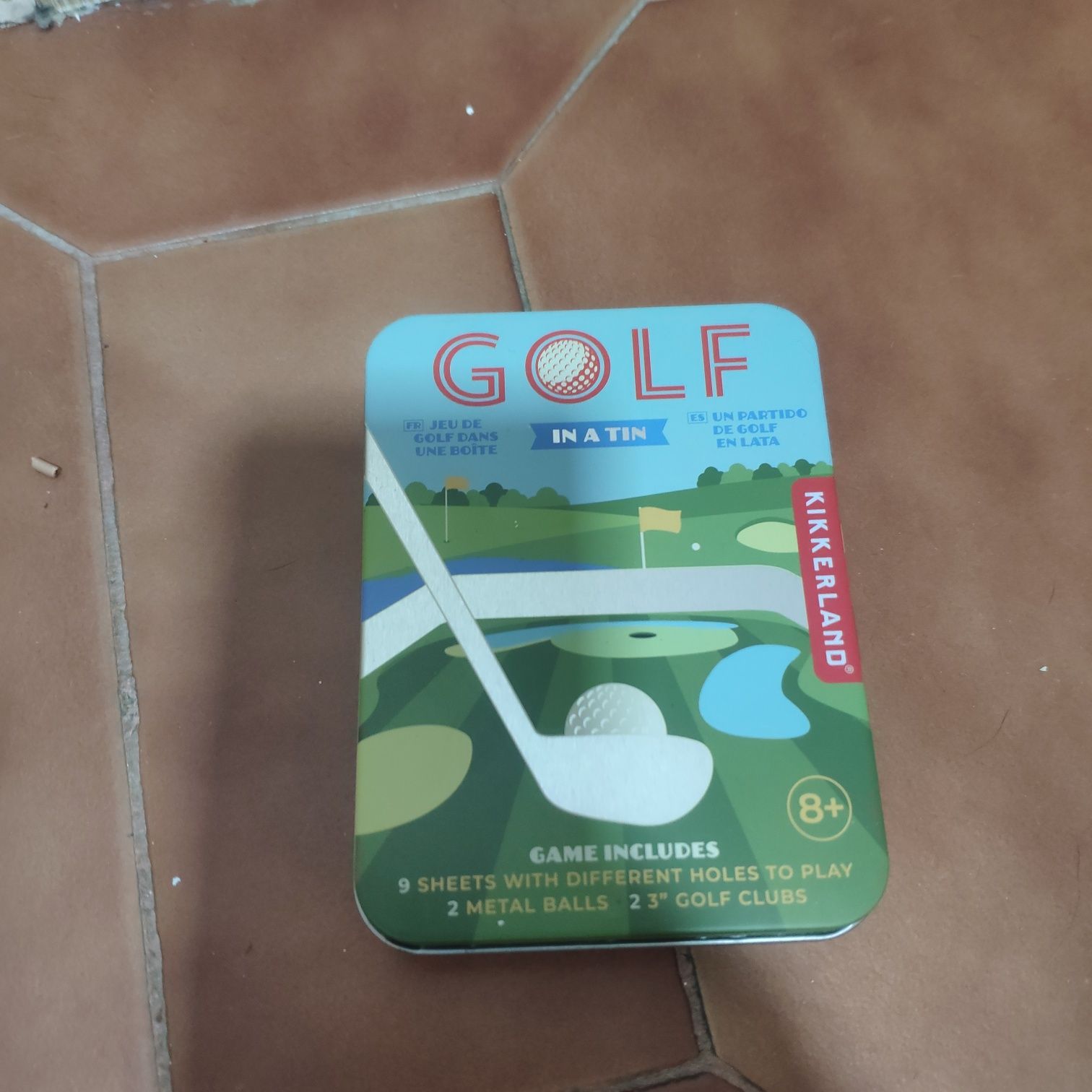 Mini golf jogo miniatura