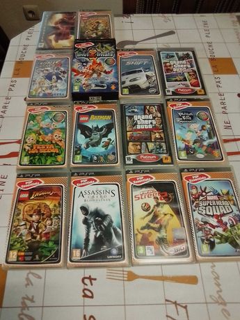 Conjunto de 14 Jogos para PSP portátil