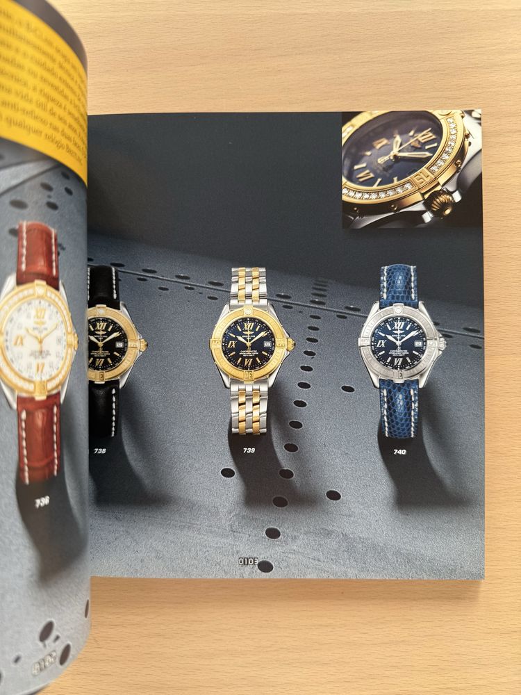 Catalogo Breitling Chronolog 04 (Ano de 2004)