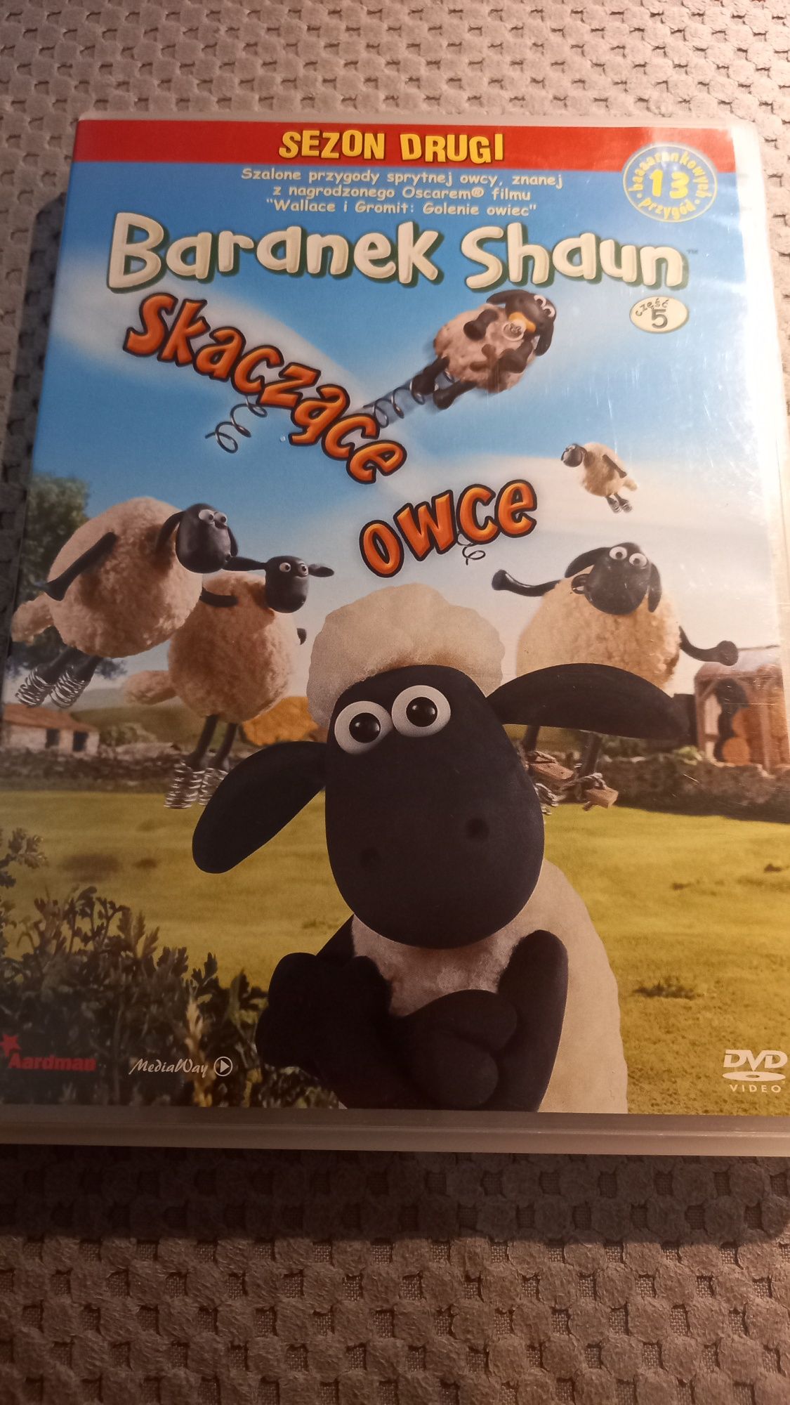 Baranek Shaun skaczące owce dvd