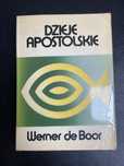 Werner de Boor Dzieje Apostolskie