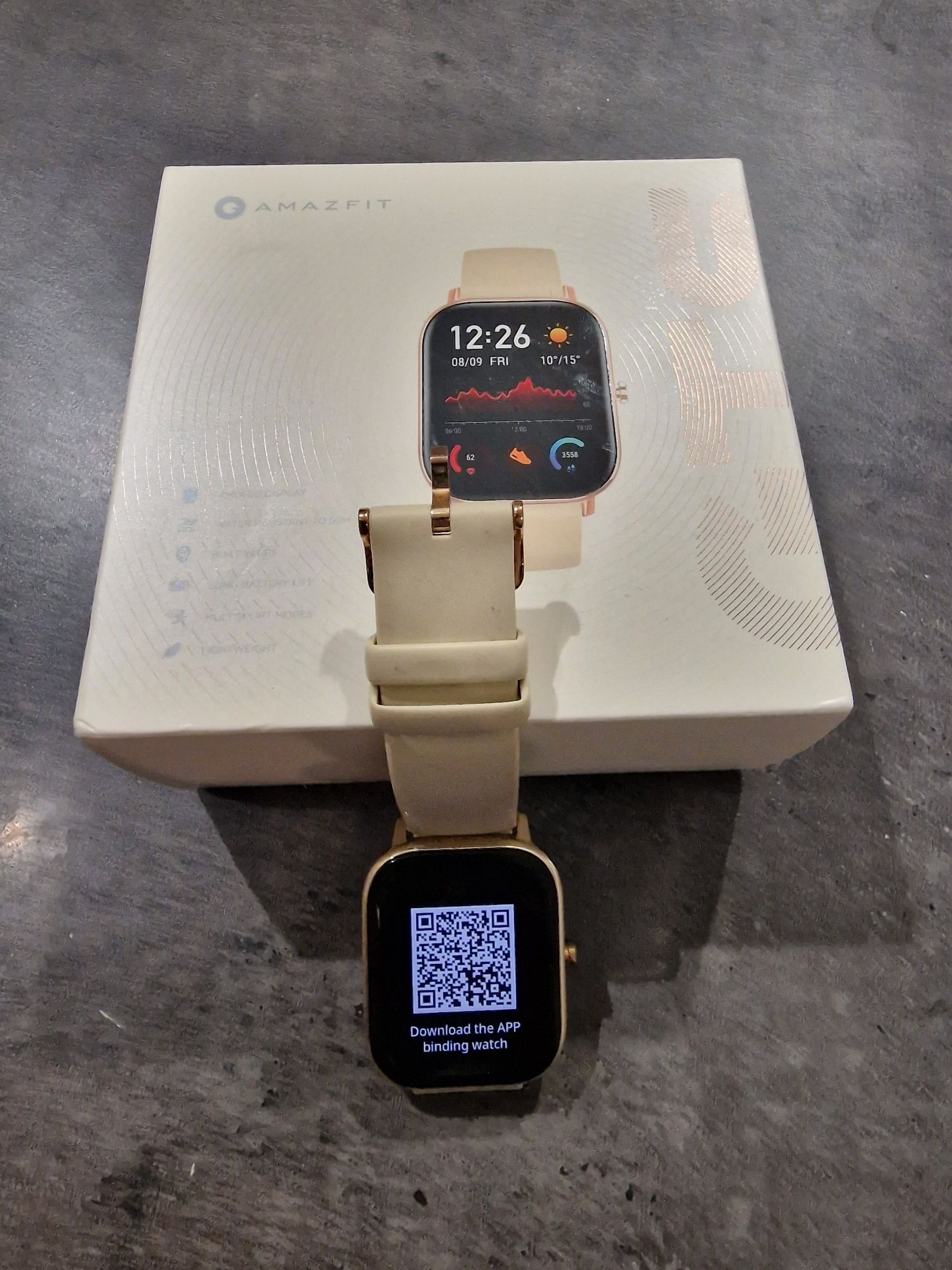 AMAZFIT GTS desert gold Смарт-годинник