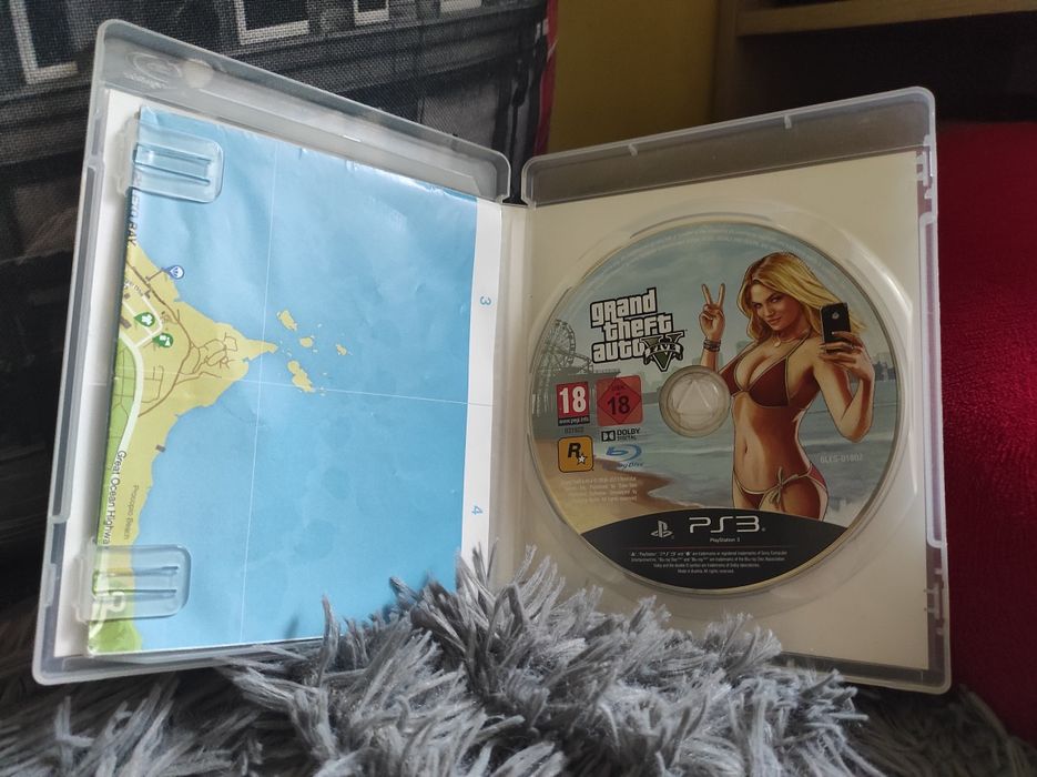 Gra Płyta GTA Grand Theft Auto 5 V PS3 PlayStation 3