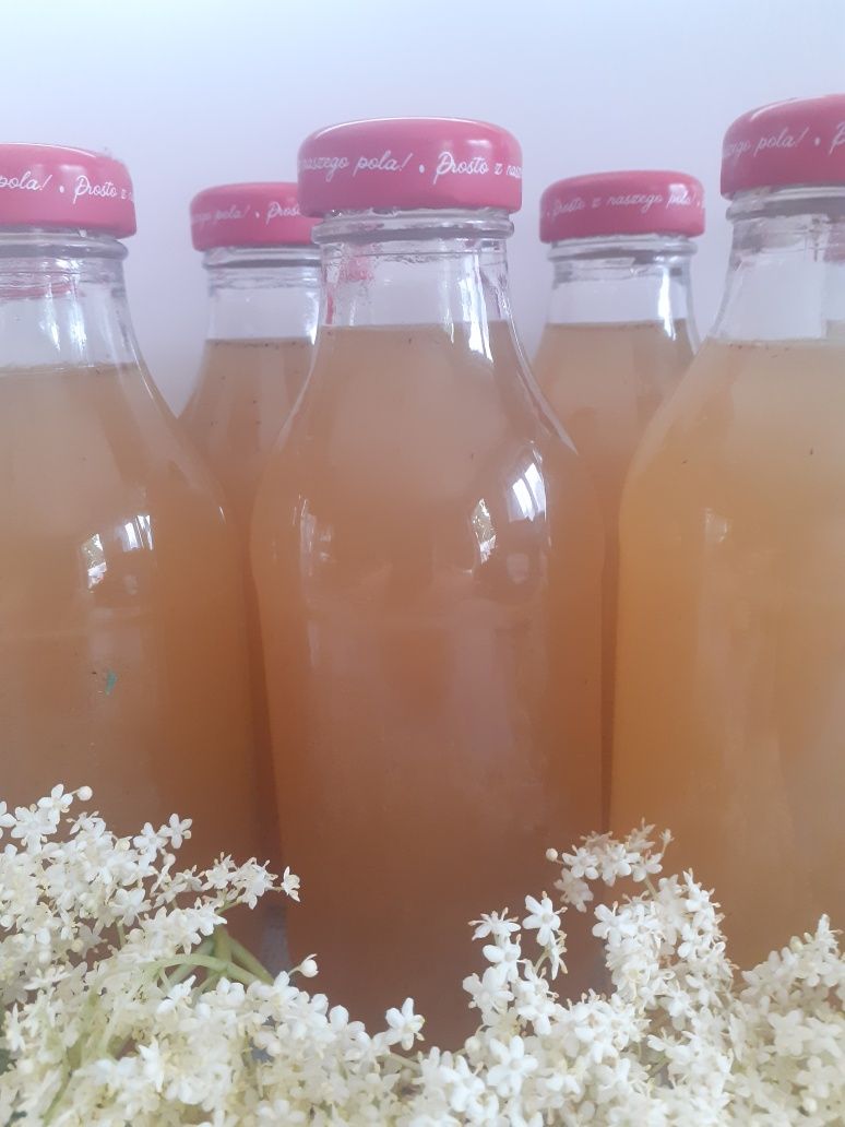 Syrop z kwiatu czarnego bzu