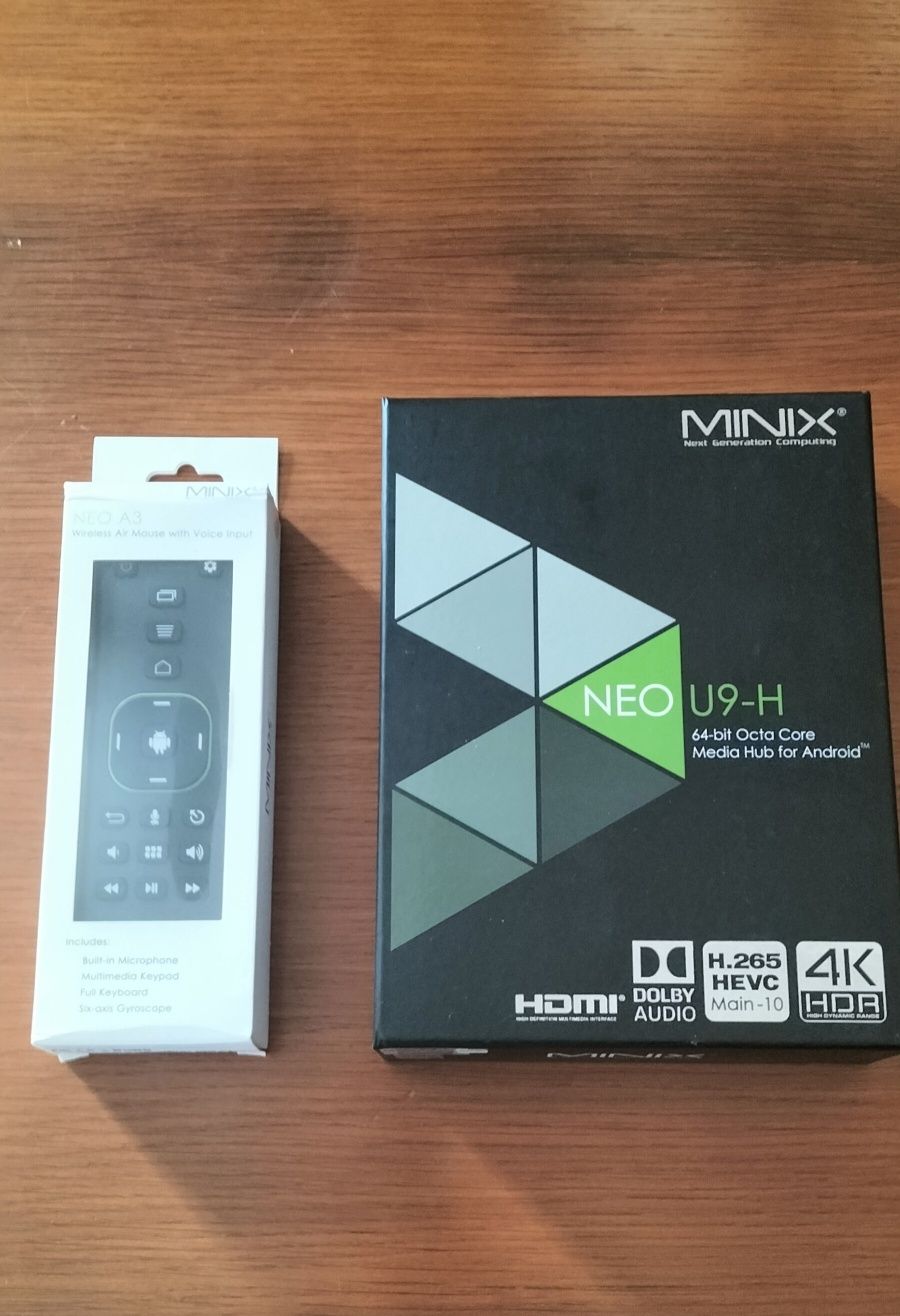 Box Minix neo u9-h + air mousse neo a3